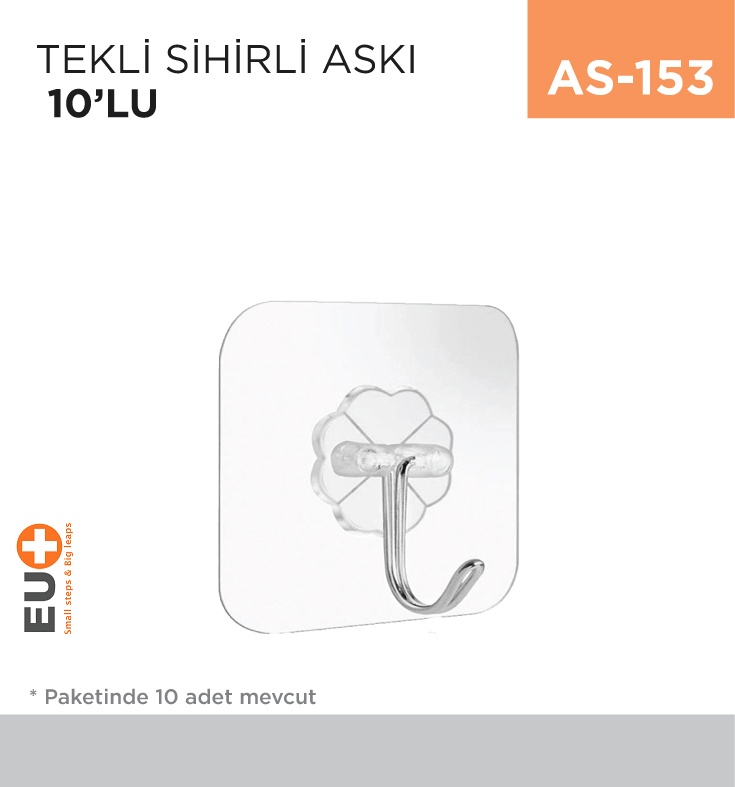 Tekli Sihirli Askı 10'Lu (Clkn-1778)