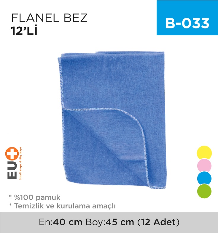 Flanel Bez Paketli (12 Li)