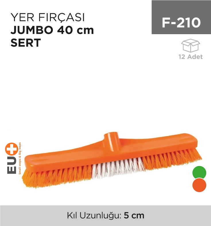 Yer Fırçası Jumbo Sert 40 Cm