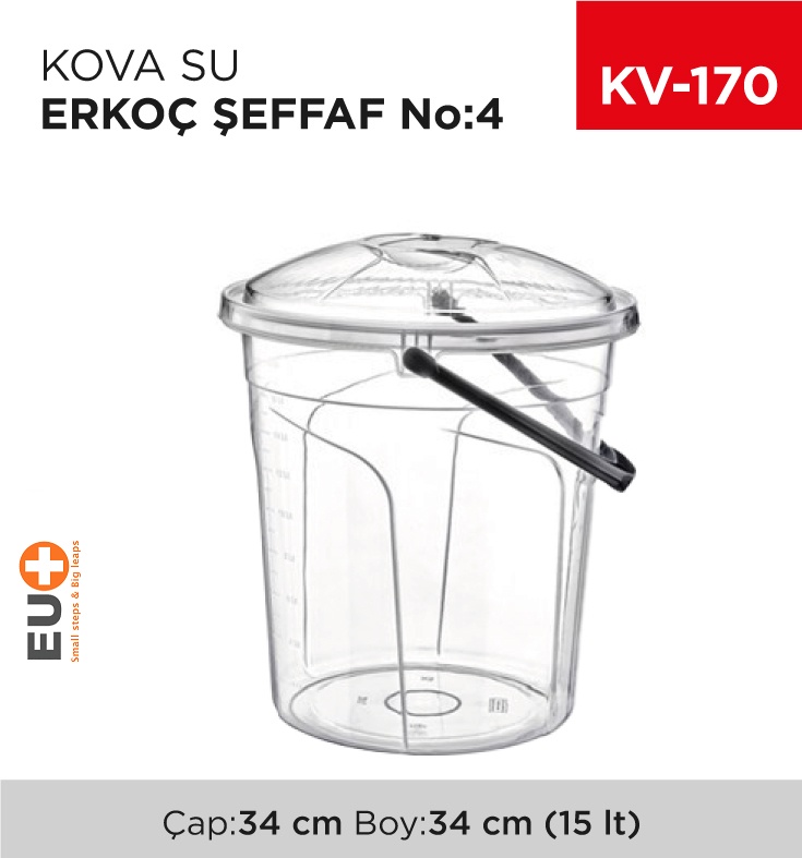 Kova Su No:4 Erkoç Şeffaf (E-321)
