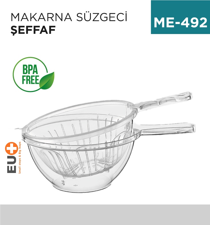 Makarna Süzgeci Şeffaf (E-212)