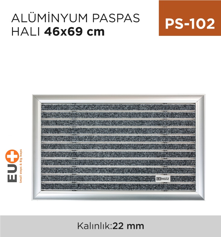 Alüminyum Paspas Halı 46 Cm*69 Cm