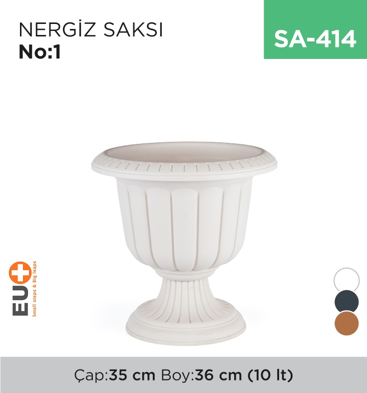 Nergiz Saksı No:1 (10 Lt) (N001)