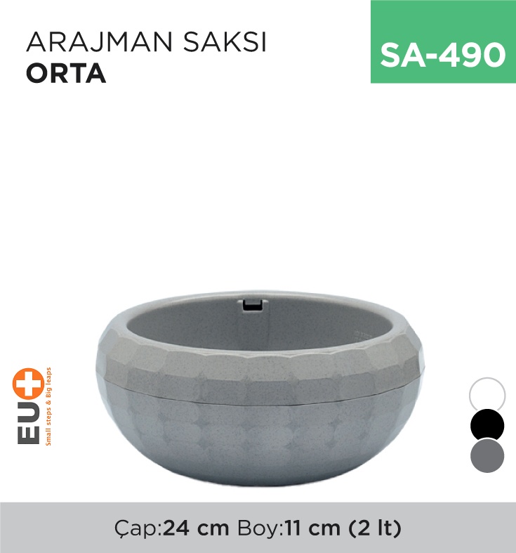 Arajman Saksı Orta (2 Lt) (Krs-611)