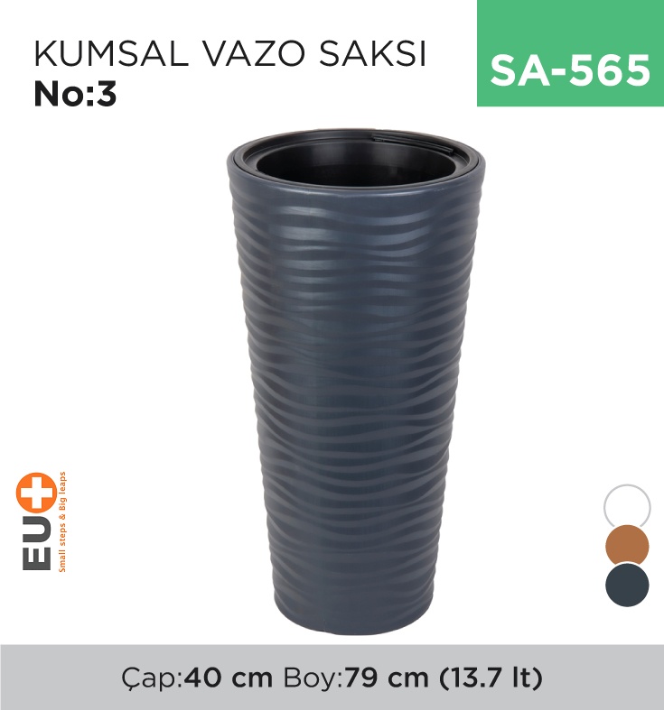 Kumsal Vazo Saksı Tk.No:3