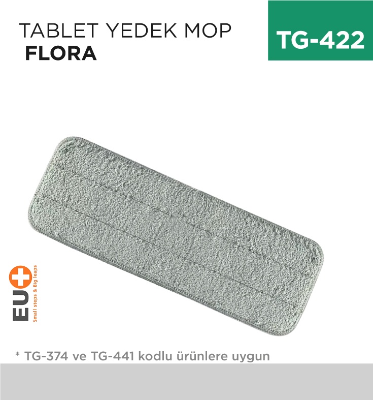 Tablet Mop Flora Yedek(F396) - Koli:24 Adet