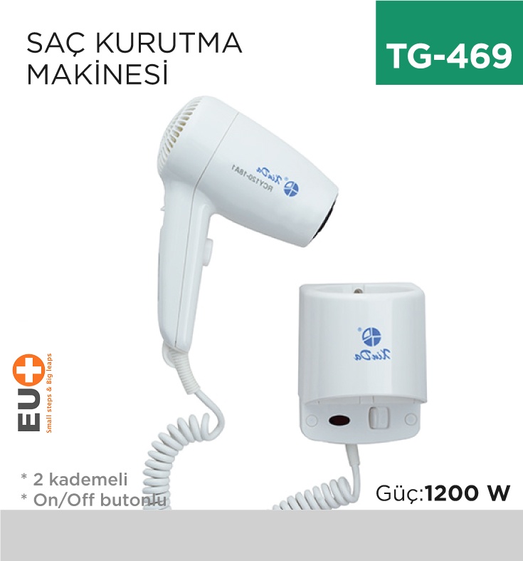 Saç Kurutma Makinesi (7164) - Koli:1 Adet