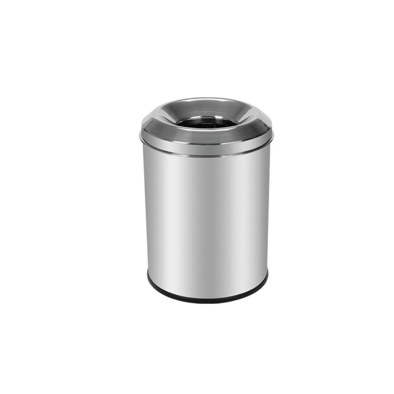 Çöp Kovası Yanmaz Krom 8 Lt 3824-8