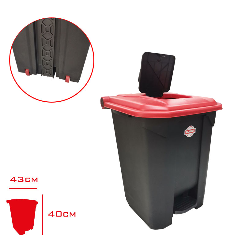 Planet Konteyner 30 Lt Siyah Up-200