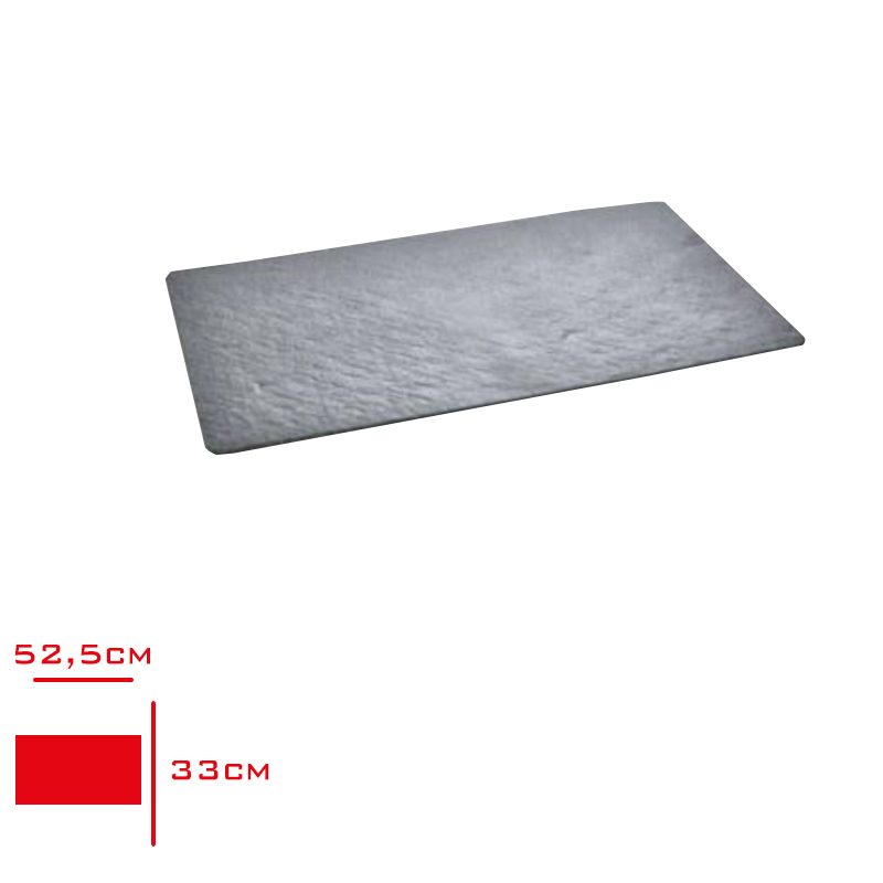 Atlas Açık Büfe Pano Sunum 52.5* 33 Cm Gri Mat G-744