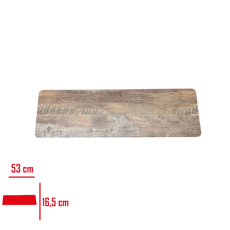 Atlas Açık Büfe Ahşap Sunum Pano 53*16.5 Cm A-743