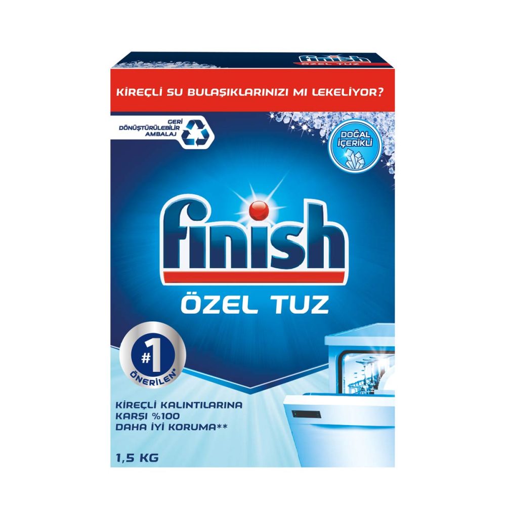 Finish Bulaşık Makinesi Tuzu 1.5Kg - guzeltedarik.com
