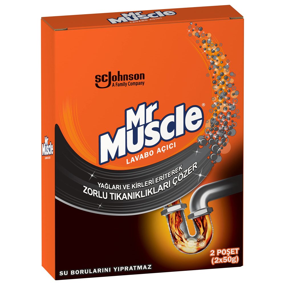 Mr. Muscle Lavabo Aç Granül 50 Gr - guzeltedarik.com