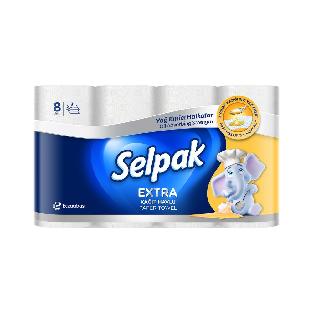 Slp Rulo Havlu (Koli:8*3=24Rulo) - guzeltedarik.com