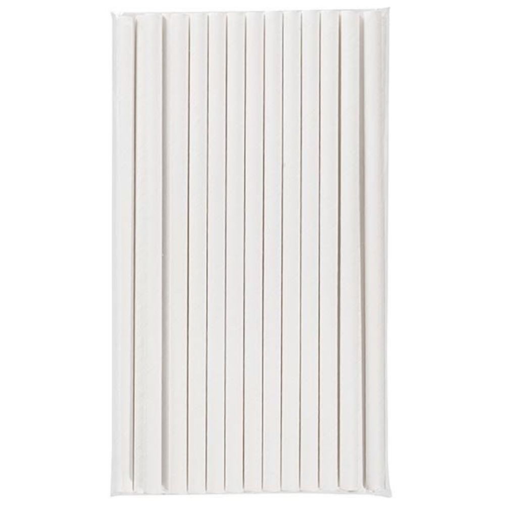 Beyaz Frozen Kağıt Pipet - guzeltedarik.com