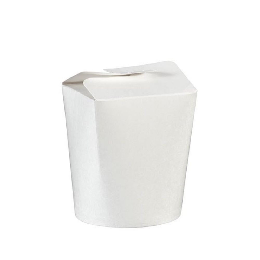 26 Oz Beyaz Karton Noodle Kutusu- - guzeltedarik.com