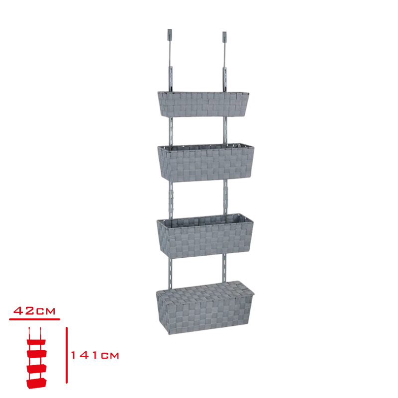 WENKO ORGANIZER KAPI ARKASI 4 KATLI 42*16*141 CM 54100100 - 