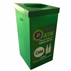 GERI DONUSUM KUTUSU YESIL (CAM) - 