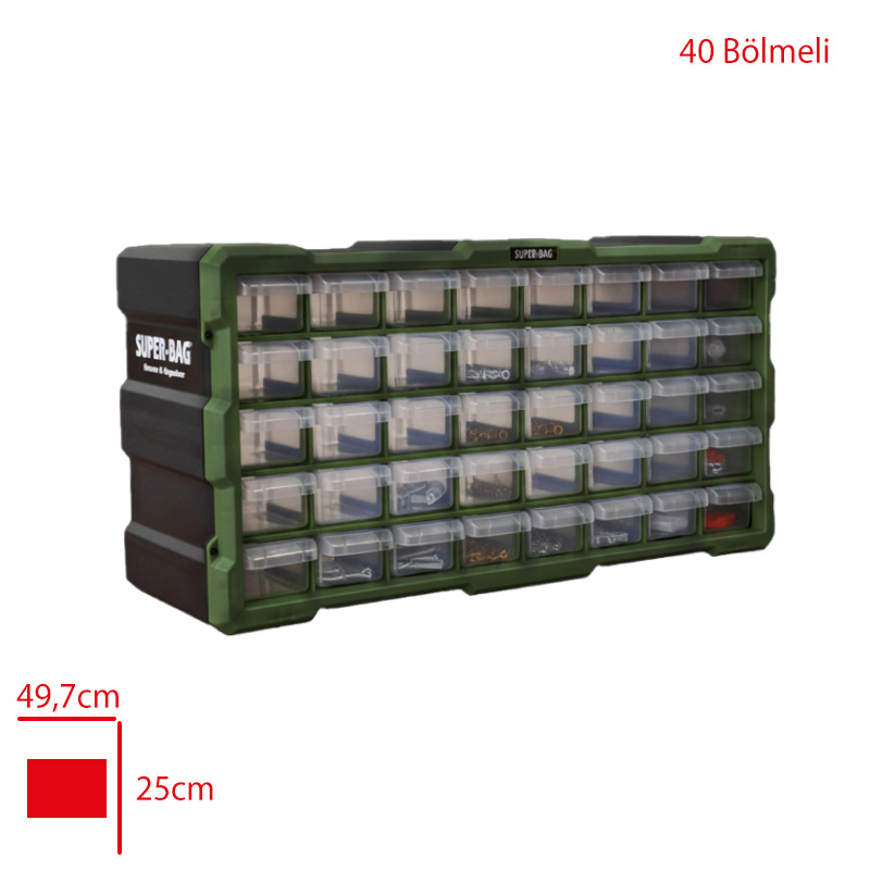 ASRIN CEKMECE SETI YATAY MONOBLOCK 40 BOLMELI 49,7*25*15,7CM ASR6003 - 1. Minimum sipariş tutarı 5.000TL'dir (KDV hariç).
2. Fiyatlarımız İzmir teslim fiyatlarıdır; kargo ücreti Kargo ve Teslimat Politikası'na göre hesaplanır (₺100.000 ve üzeri siparişlerde ücretsiz).
3. Spot ve sipariş üzerine tedarik edilen ürünlerde stok durumu ve teslim süresi sipariş onayında bildirilir.
4. Kusurlu, hasarlı veya yanlış gönderilen ürünler, teslimden itibaren 14 gün içinde bildirilmesi hâlinde iade alınır.
5. Şahıs şirketlerine ve tüzel kişilere faturalı satış yapılmaktadır; bireysel tüketicilere satış yapılmamaktadır.