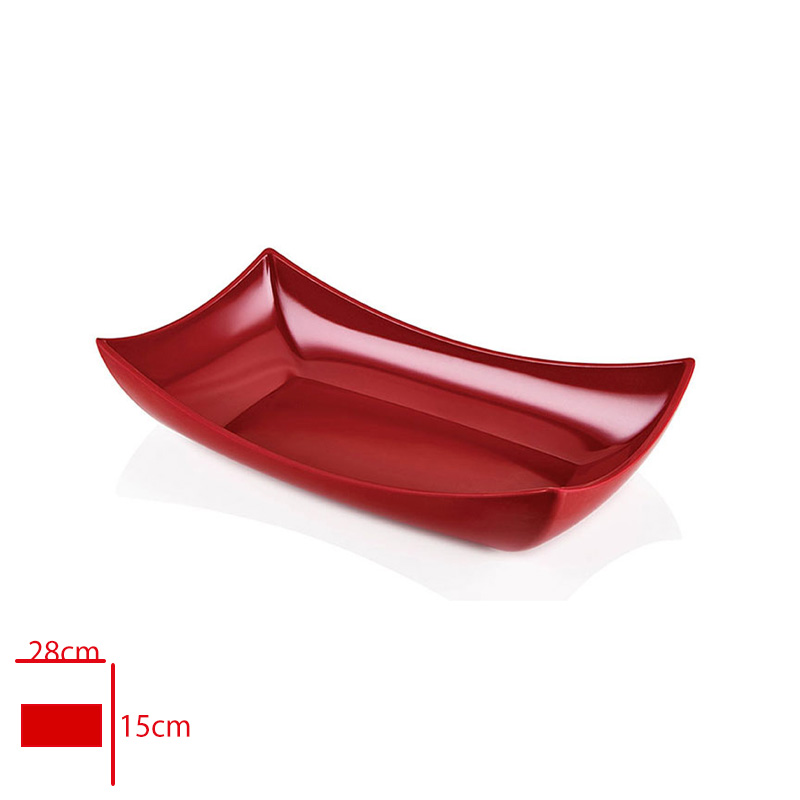 ATLAS TABAK KAYIK SUNUM KIRMIZI 15X28X7 CM K765 - 1. Minimum sipariş tutarı 5.000TL'dir (KDV hariç).
2. Fiyatlarımız İzmir teslim fiyatlarıdır; kargo ücreti Kargo ve Teslimat Politikası'na göre hesaplanır (₺100.000 ve üzeri siparişlerde ücretsiz).
3. Spot ve sipariş üzerine tedarik edilen ürünlerde stok durumu ve teslim süresi sipariş onayında bildirilir.
4. Kusurlu, hasarlı veya yanlış gönderilen ürünler, teslimden itibaren 14 gün içinde bildirilmesi hâlinde iade alınır.
5. Şahıs şirketlerine ve tüzel kişilere faturalı satış yapılmaktadır; bireysel tüketicilere satış yapılmamaktadır.