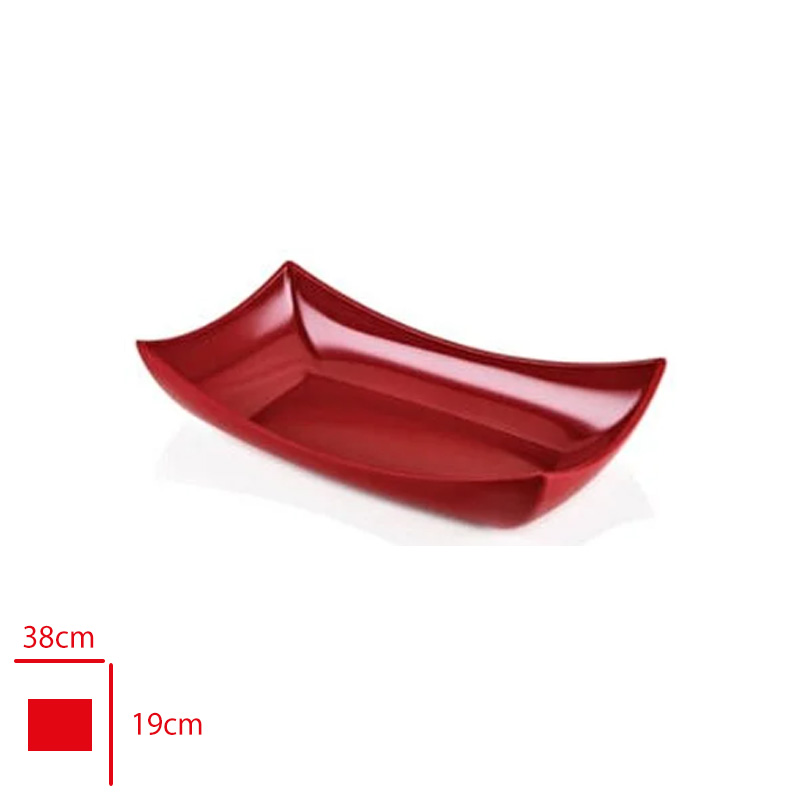ATLAS TABAK KAYIK SUNUM KIRMIZI 38X19X10 CM K766 - 1. Minimum sipariş tutarı 5.000TL'dir (KDV hariç).
2. Fiyatlarımız İzmir teslim fiyatlarıdır; kargo ücreti Kargo ve Teslimat Politikası'na göre hesaplanır (₺100.000 ve üzeri siparişlerde ücretsiz).
3. Spot ve sipariş üzerine tedarik edilen ürünlerde stok durumu ve teslim süresi sipariş onayında bildirilir.
4. Kusurlu, hasarlı veya yanlış gönderilen ürünler, teslimden itibaren 14 gün içinde bildirilmesi hâlinde iade alınır.
5. Şahıs şirketlerine ve tüzel kişilere faturalı satış yapılmaktadır; bireysel tüketicilere satış yapılmamaktadır.