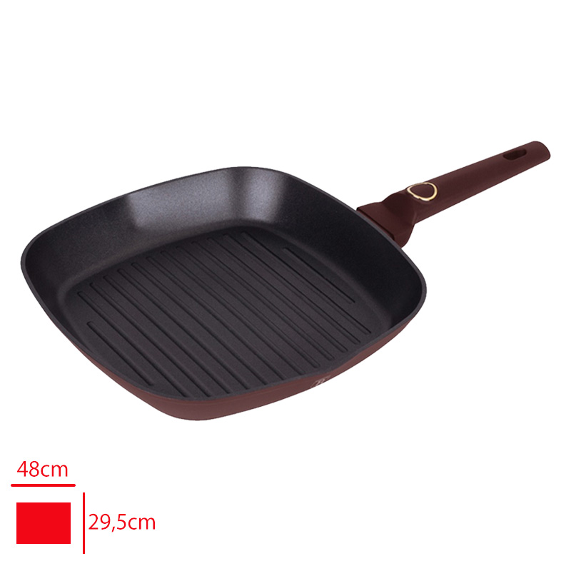 BERLINGER HAUS IZGARA TAVASI 28 CM BORDO 8036 3,2 MM