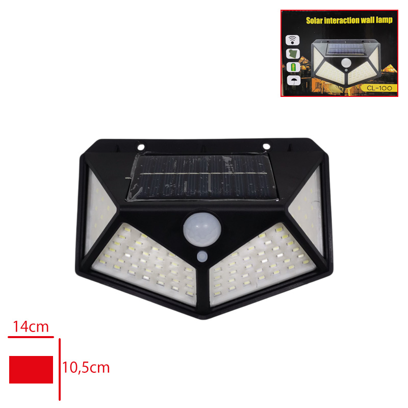 BEATRIX SENSORLU SOLAR BAHCE AYDINLATMASI CL-100 - 