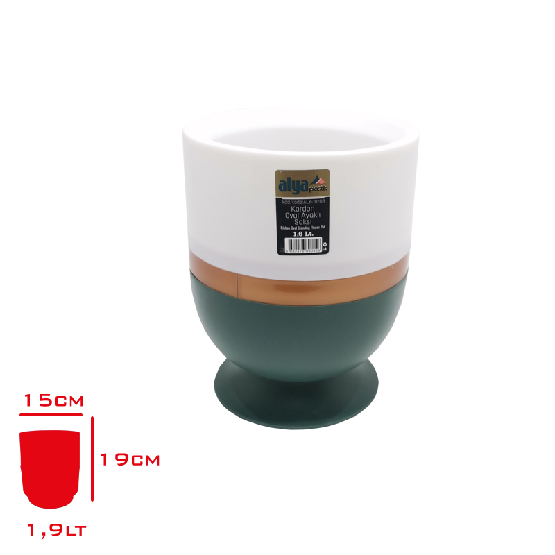 ALYA SAKSI KORDON OVAL AYAKLI YUVARLAK 1,6 LT ALY-10/03 - 1. Minimum sipariş tutarı 5.000TL'dir (KDV hariç).
2. Fiyatlarımız İzmir teslim fiyatlarıdır; kargo ücreti Kargo ve Teslimat Politikası'na göre hesaplanır (₺100.000 ve üzeri siparişlerde ücretsiz).
3. Spot ve sipariş üzerine tedarik edilen ürünlerde stok durumu ve teslim süresi sipariş onayında bildirilir.
4. Kusurlu, hasarlı veya yanlış gönderilen ürünler, teslimden itibaren 14 gün içinde bildirilmesi hâlinde iade alınır.
5. Şahıs şirketlerine ve tüzel kişilere faturalı satış yapılmaktadır; bireysel tüketicilere satış yapılmamaktadır.