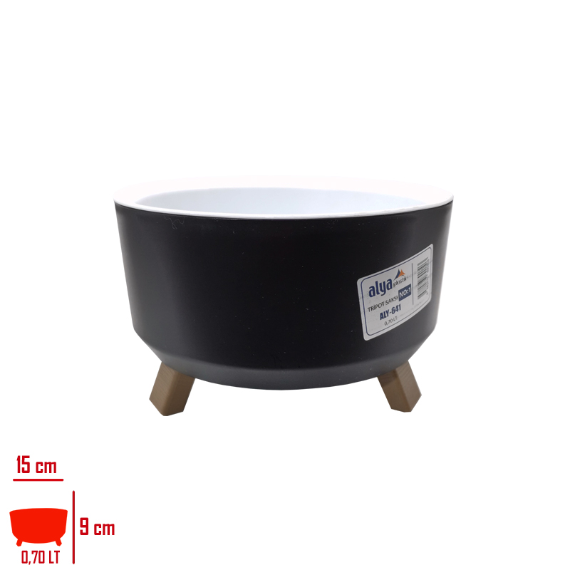ALYA SAKSI TRIPOT 1 NO 0,70 LT ALY-641 - 1. Minimum sipariş tutarı 5.000TL'dir (KDV hariç).
2. Fiyatlarımız İzmir teslim fiyatlarıdır; kargo ücreti Kargo ve Teslimat Politikası'na göre hesaplanır (₺100.000 ve üzeri siparişlerde ücretsiz).
3. Spot ve sipariş üzerine tedarik edilen ürünlerde stok durumu ve teslim süresi sipariş onayında bildirilir.
4. Kusurlu, hasarlı veya yanlış gönderilen ürünler, teslimden itibaren 14 gün içinde bildirilmesi hâlinde iade alınır.
5. Şahıs şirketlerine ve tüzel kişilere faturalı satış yapılmaktadır; bireysel tüketicilere satış yapılmamaktadır.