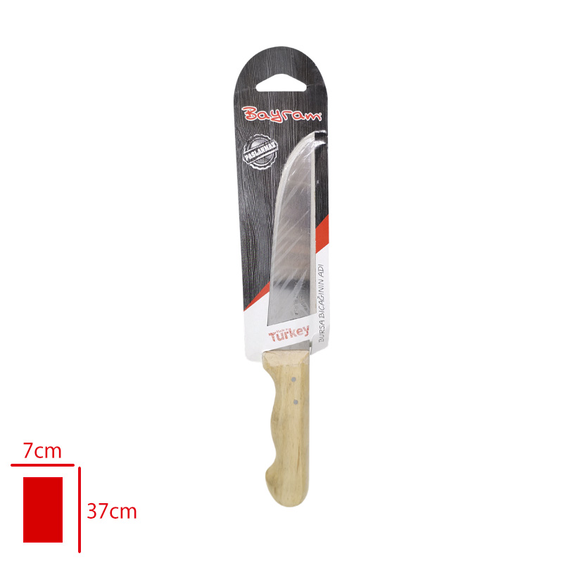 BAYRAM KASAP BICAGI AHSAP SAPLI KARTELALI 3 NO - 1. Minimum sipariş tutarı 5.000TL'dir (KDV hariç).
2. Fiyatlarımız İzmir teslim fiyatlarıdır; kargo ücreti Kargo ve Teslimat Politikası'na göre hesaplanır (₺100.000 ve üzeri siparişlerde ücretsiz).
3. Spot ve sipariş üzerine tedarik edilen ürünlerde stok durumu ve teslim süresi sipariş onayında bildirilir.
4. Kusurlu, hasarlı veya yanlış gönderilen ürünler, teslimden itibaren 14 gün içinde bildirilmesi hâlinde iade alınır.
5. Şahıs şirketlerine ve tüzel kişilere faturalı satış yapılmaktadır; bireysel tüketicilere satış yapılmamaktadır.