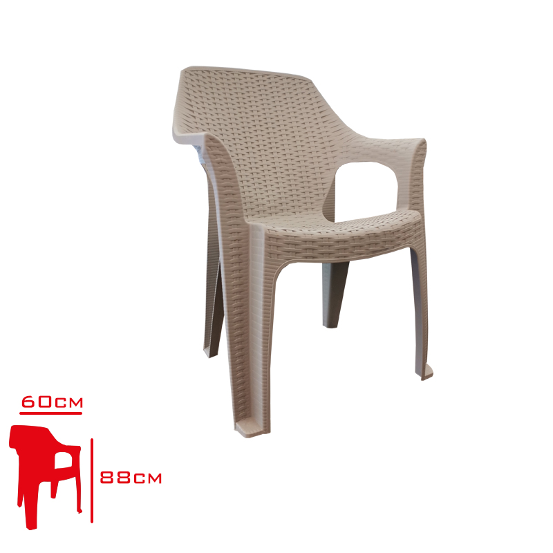 LEVA GARDEN KOLTUK QUEEN RATTAN CAPPUCINO