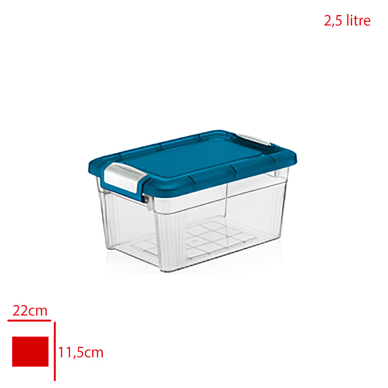 TITIZ SAKLAMA KABI 2,5 LT STACK BOX AP-9560 - 