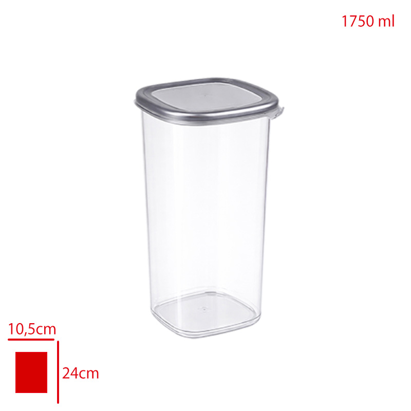 TITIZ SAKLAMA KABI  1750 ML FOODIA AP-9567 - 
