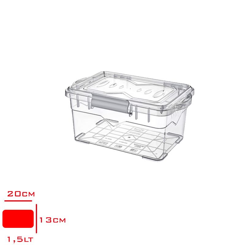 TITIZ LARDER SAKLAMA KABI 1500 ML. AP-9361