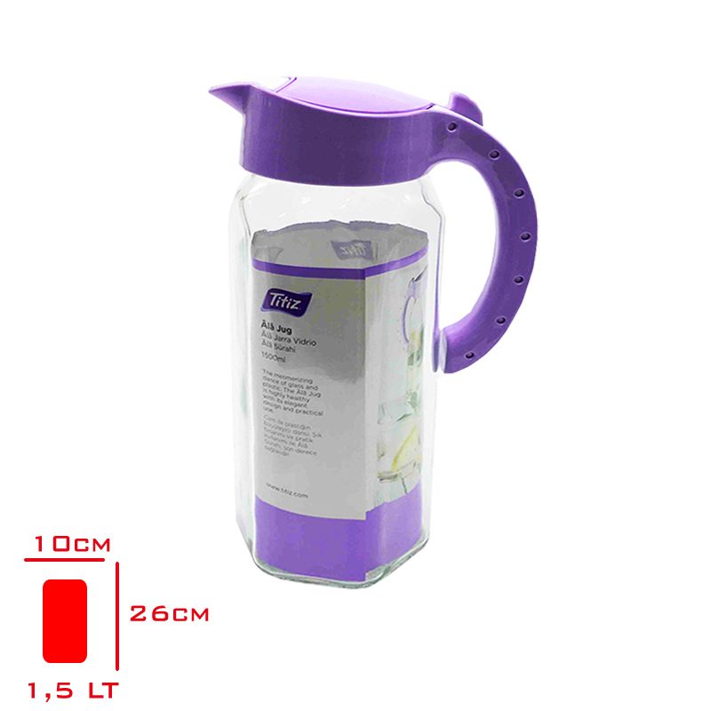 TITIZ CAM SURAHI ALA KARCAM 1500 ML KC-102 - 