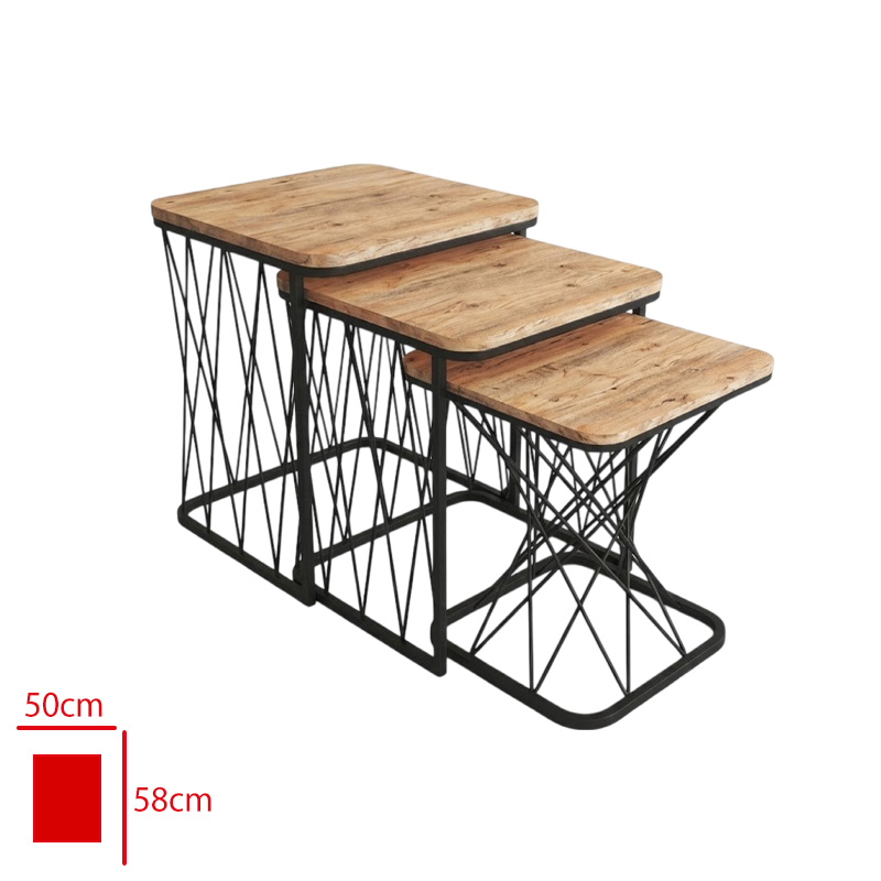 HAUSEV SEHPA 3 LU ZIGON OSLO MODEL STATIK - 
