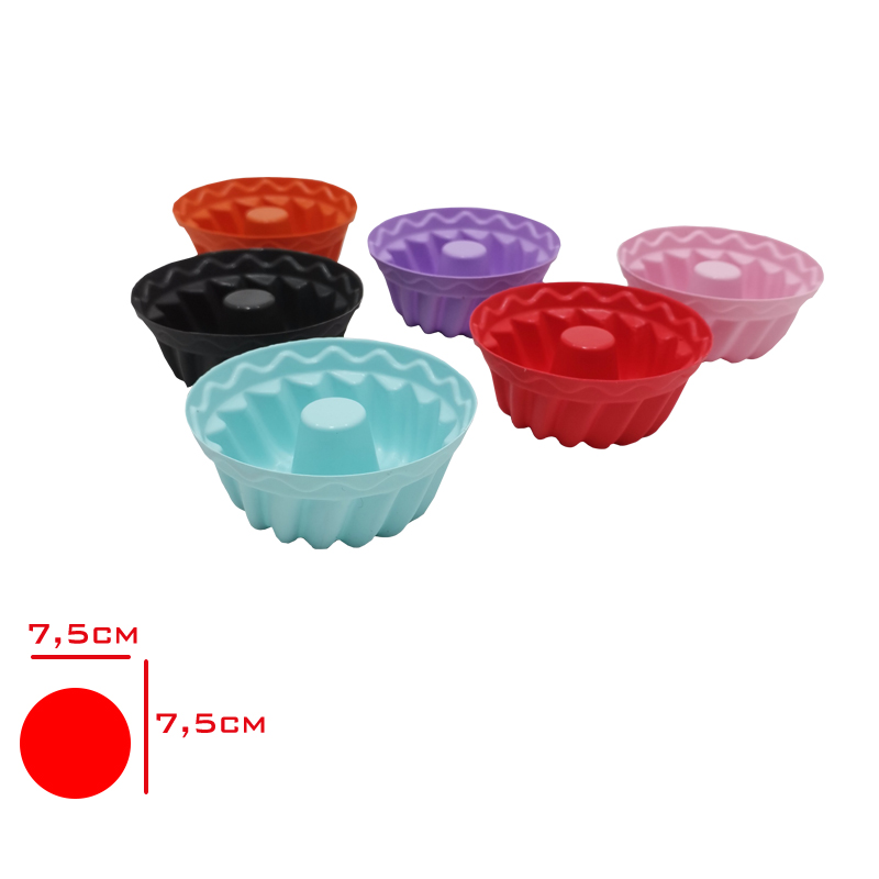 LEVA CHEF MUFFIN KEK KALIBI 6 LI SILIKON LV-30626