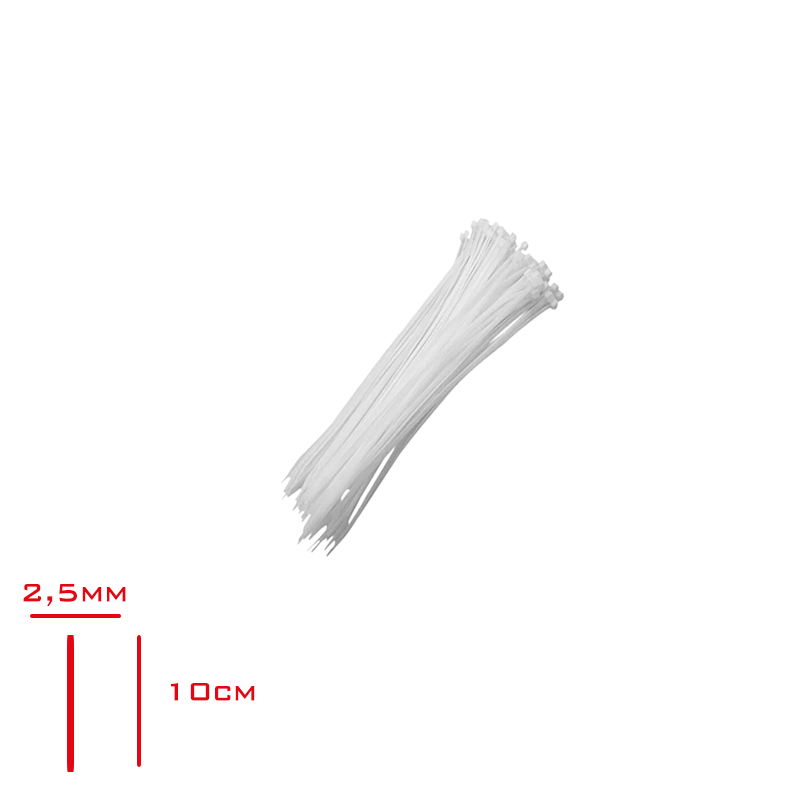 KABLO BAGI 2,5*100 MM 100 LU BEYAZ - 1. Minimum sipariş tutarı 5.000TL'dir (KDV hariç).
2. Fiyatlarımız İzmir teslim fiyatlarıdır; kargo ücreti Kargo ve Teslimat Politikası'na göre hesaplanır (₺100.000 ve üzeri siparişlerde ücretsiz).
3. Spot ve sipariş üzerine tedarik edilen ürünlerde stok durumu ve teslim süresi sipariş onayında bildirilir.
4. Kusurlu, hasarlı veya yanlış gönderilen ürünler, teslimden itibaren 14 gün içinde bildirilmesi hâlinde iade alınır.
5. Şahıs şirketlerine ve tüzel kişilere faturalı satış yapılmaktadır; bireysel tüketicilere satış yapılmamaktadır.
