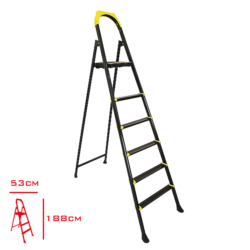 STAR LEO MERDIVEN 5+1 BASAMAKLI METAL STAR51 - 