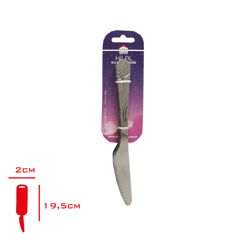 LEVA YEMEK BICAGI HILAL 6 LI KARTELALI LV-3286 - 1. Minimum sipariş tutarı 5.000TL'dir (KDV hariç).
2. Fiyatlarımız İzmir teslim fiyatlarıdır; kargo ücreti Kargo ve Teslimat Politikası'na göre hesaplanır (₺100.000 ve üzeri siparişlerde ücretsiz).
3. Spot ve sipariş üzerine tedarik edilen ürünlerde stok durumu ve teslim süresi sipariş onayında bildirilir.
4. Kusurlu, hasarlı veya yanlış gönderilen ürünler, teslimden itibaren 14 gün içinde bildirilmesi hâlinde iade alınır.
5. Şahıs şirketlerine ve tüzel kişilere faturalı satış yapılmaktadır; bireysel tüketicilere satış yapılmamaktadır.