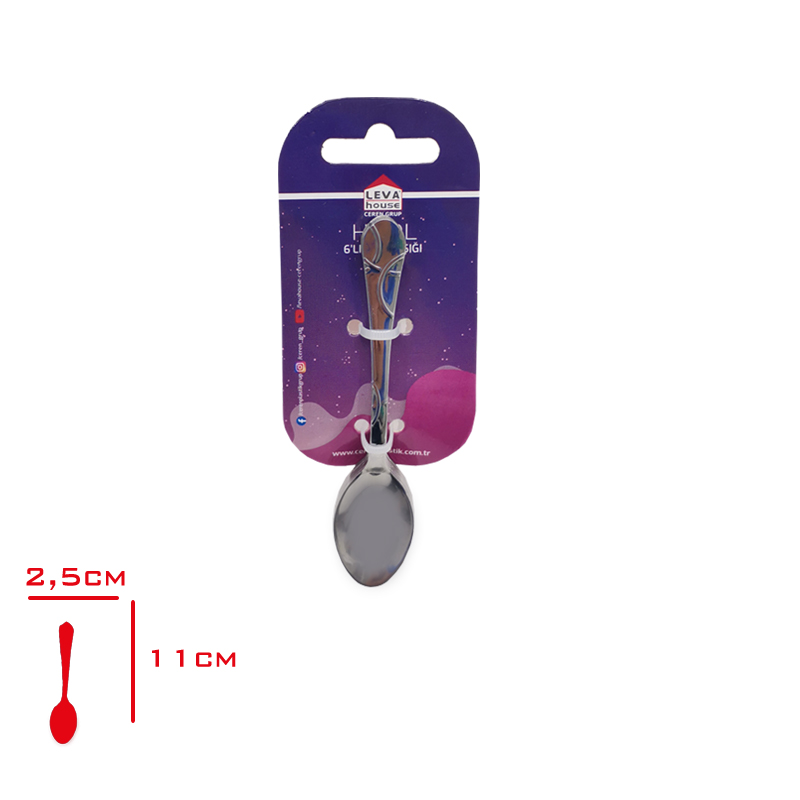 LEVA CAY KASIGI HILAL 6 LI KARTELALI LV-3292