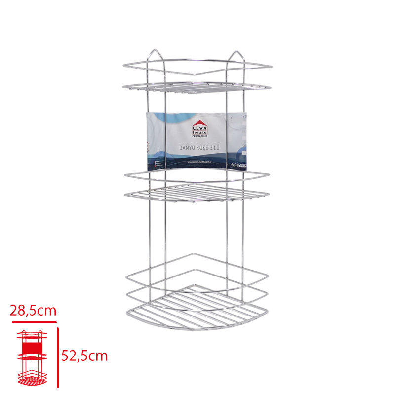 LEVA BANYO KOSE 3 LU KROM LV-3495