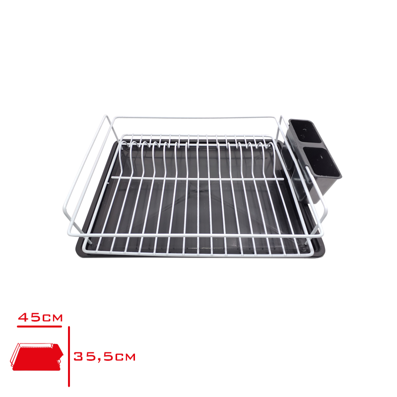 LEVA TABAKLIK TEK KATLI BEYAZ LV-3488