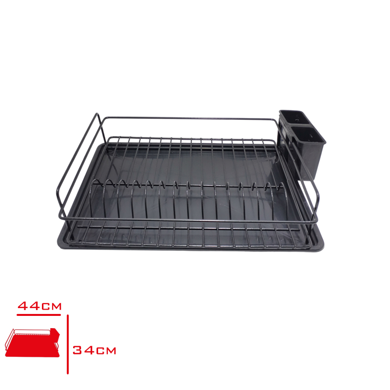LEVA TABAKLIK TEK KATLI SIYAH LV-3487