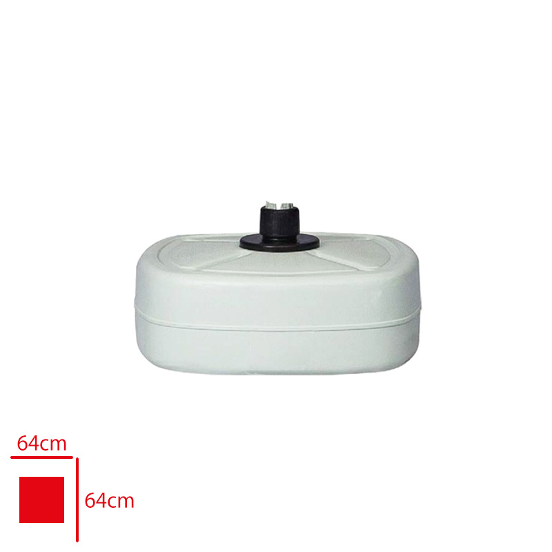 BUYUKSOY SEMSIYE BIDONU 70 LT. KARE BEYAZ 150101.009 - 