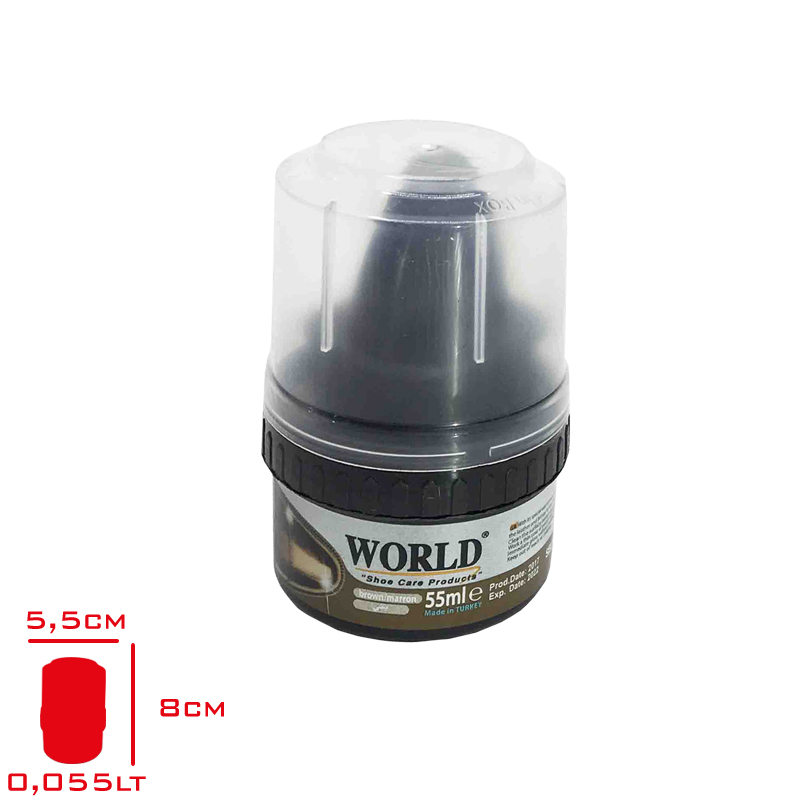 WORLD AYAKKABI BOYASI KAHVE 55 ML - 1. Minimum sipariş tutarı 5.000TL'dir (KDV hariç).
2. Fiyatlarımız İzmir teslim fiyatlarıdır; kargo ücreti Kargo ve Teslimat Politikası'na göre hesaplanır (₺100.000 ve üzeri siparişlerde ücretsiz).
3. Spot ve sipariş üzerine tedarik edilen ürünlerde stok durumu ve teslim süresi sipariş onayında bildirilir.
4. Kusurlu, hasarlı veya yanlış gönderilen ürünler, teslimden itibaren 14 gün içinde bildirilmesi hâlinde iade alınır.
5. Şahıs şirketlerine ve tüzel kişilere faturalı satış yapılmaktadır; bireysel tüketicilere satış yapılmamaktadır.