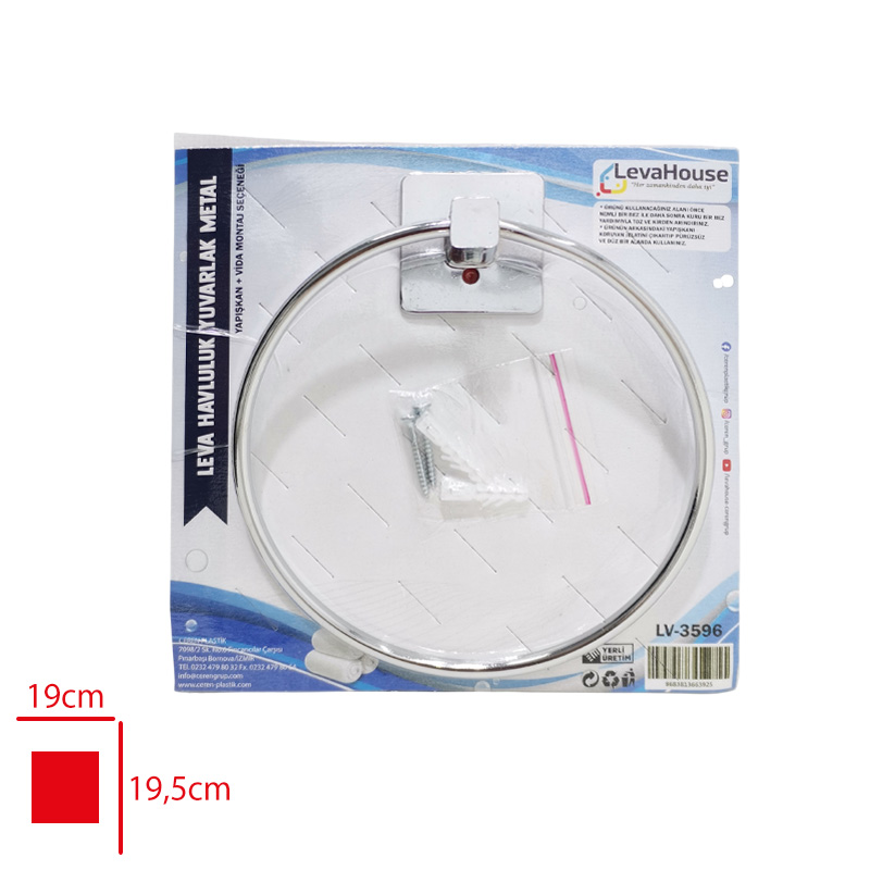 LEVA HAVLULUK YUVARLAK METAL VIDALI VE YAPISKANLI LV-3596 - 1. Minimum sipariş tutarı 5.000TL'dir (KDV hariç).
2. Fiyatlarımız İzmir teslim fiyatlarıdır; kargo ücreti Kargo ve Teslimat Politikası'na göre hesaplanır (₺100.000 ve üzeri siparişlerde ücretsiz).
3. Spot ve sipariş üzerine tedarik edilen ürünlerde stok durumu ve teslim süresi sipariş onayında bildirilir.
4. Kusurlu, hasarlı veya yanlış gönderilen ürünler, teslimden itibaren 14 gün içinde bildirilmesi hâlinde iade alınır.
5. Şahıs şirketlerine ve tüzel kişilere faturalı satış yapılmaktadır; bireysel tüketicilere satış yapılmamaktadır.
