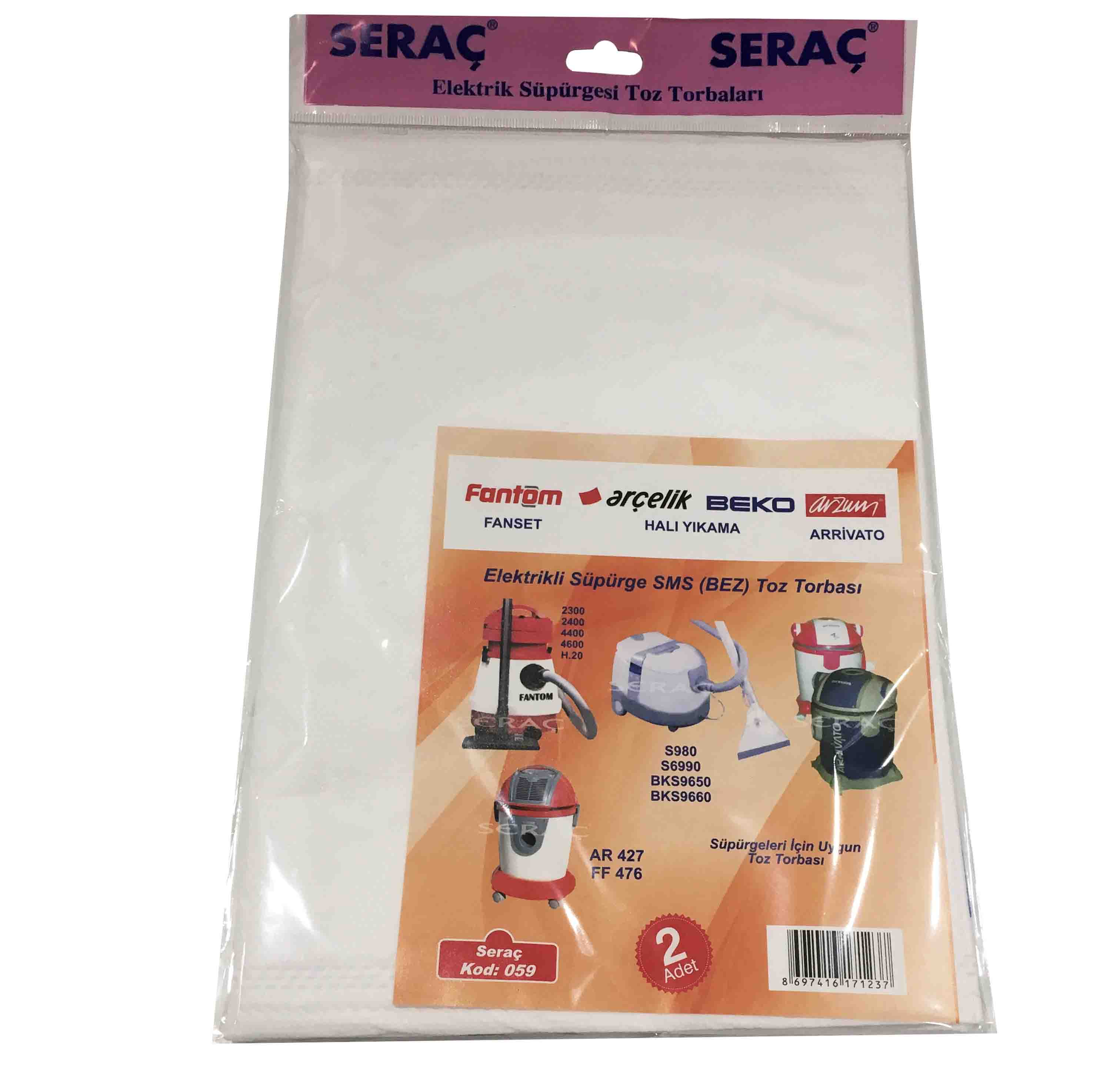 SERAC ELEKTRIK SUPURGESI TOZ TORBASI 2 LI FANTOM/ARCELIK/ARZUM 059 - 1. Minimum sipariş tutarı 5.000TL'dir (KDV hariç).
2. Fiyatlarımız İzmir teslim fiyatlarıdır; kargo ücreti Kargo ve Teslimat Politikası'na göre hesaplanır (₺100.000 ve üzeri siparişlerde ücretsiz).
3. Spot ve sipariş üzerine tedarik edilen ürünlerde stok durumu ve teslim süresi sipariş onayında bildirilir.
4. Kusurlu, hasarlı veya yanlış gönderilen ürünler, teslimden itibaren 14 gün içinde bildirilmesi hâlinde iade alınır.
5. Şahıs şirketlerine ve tüzel kişilere faturalı satış yapılmaktadır; bireysel tüketicilere satış yapılmamaktadır.