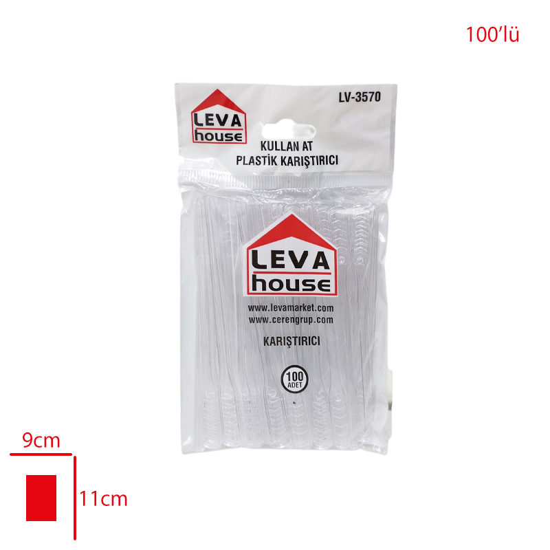 LEVA PLASTIK KARISTIRICI 100 LU LV-3570