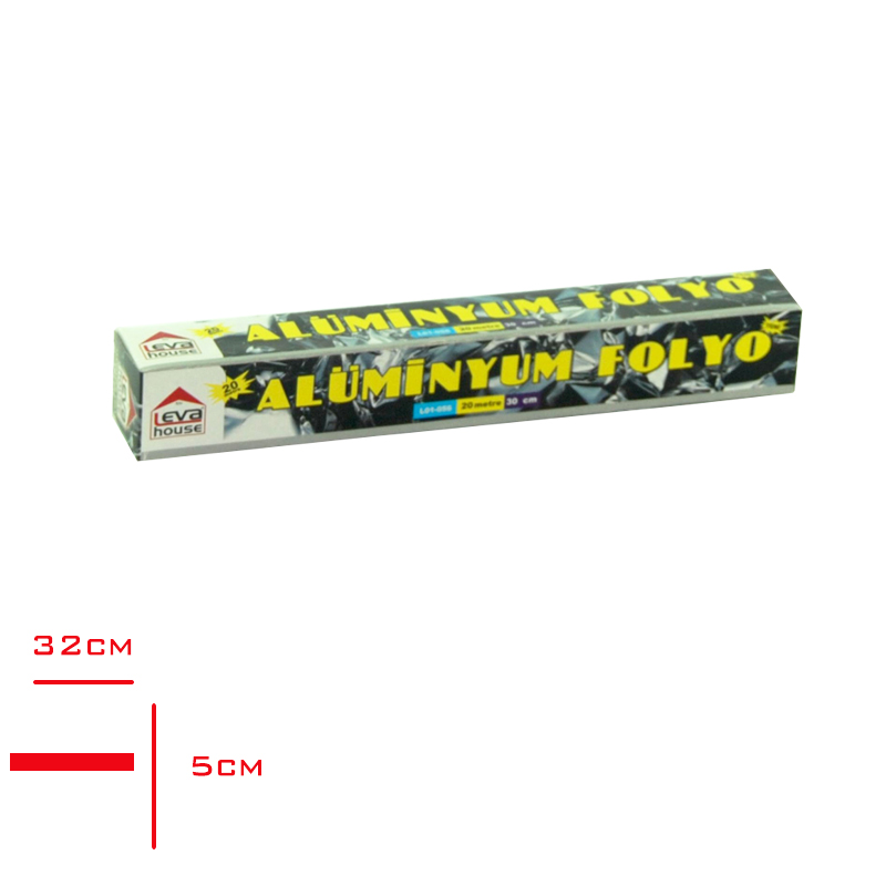 LEVA ALUMINYUM FOLYO 30 CMX20 MT L01.056 - 